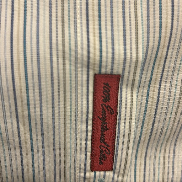 Billy Jealousy Blue White Men's Button-down
Long Sleeve Shirt - L - Picture 14 of 14